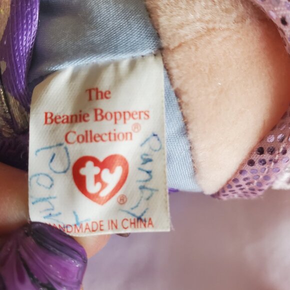 TY Beanie Boppers BUNDLE Darling Debbie&Punky Penny Beanbag Plush GUC - Picture 9 of 9